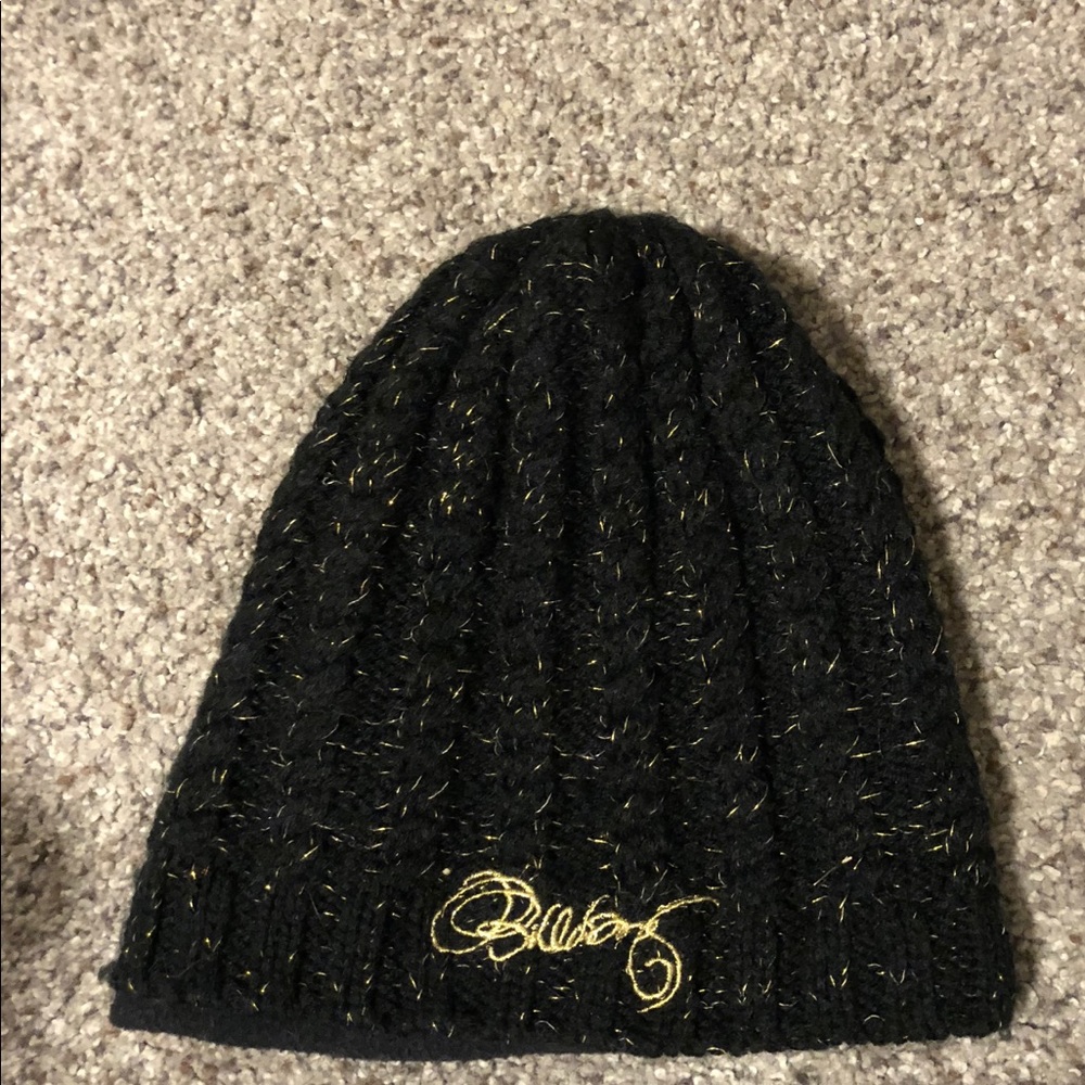 Black beanie